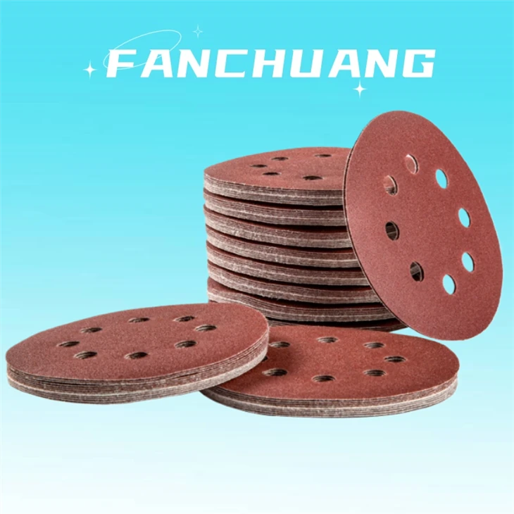 5'' 125mm Self Adhesive Sanding Discs,8Hholes
