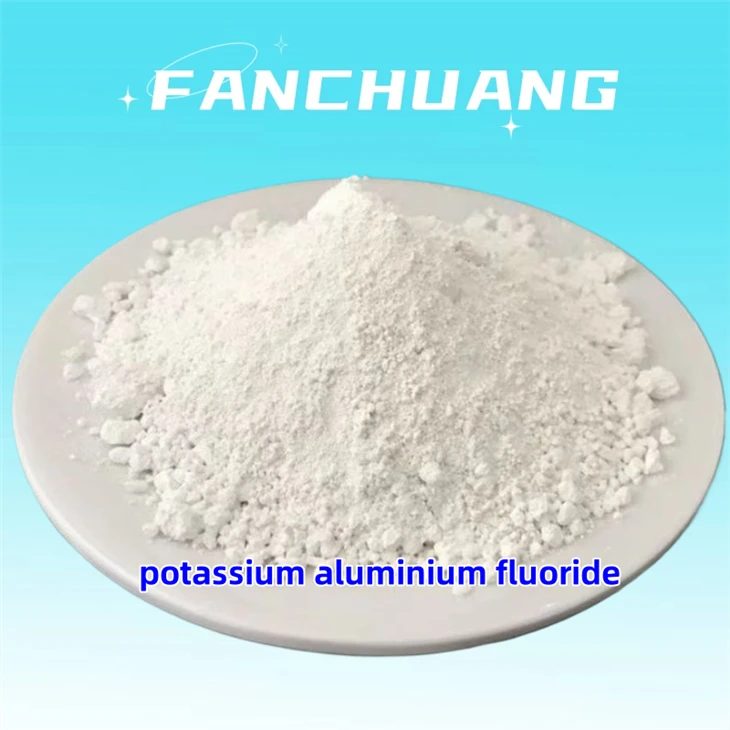 potassium aluminium fluoride white color