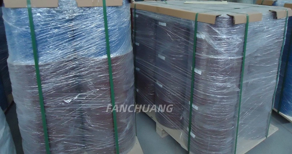PACKING OF ABRASIVE BELT